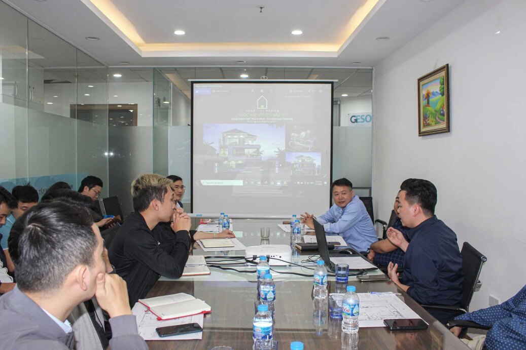 Cuộc họp tại Công ty Home Việt nhằm kết nối giữa Chủ đầu tư và nhà thầu hướng tới sản phẩm hoàn hảo