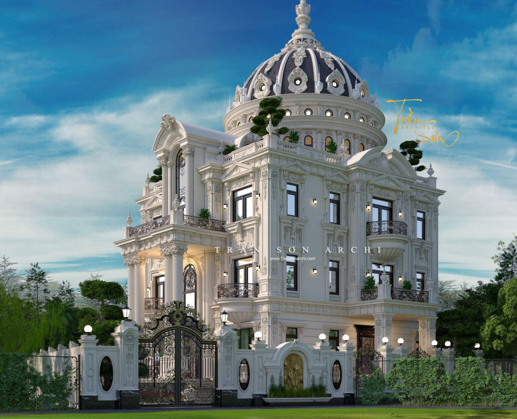 [CASTLE – STYLE VILLA] – Một Dinh thự nghỉ dưỡng với nét kiến trúc Châu Âu sang trọng được xây dựng trên nền Cha Ông tại Hà Nội.