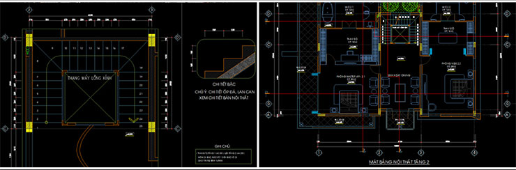 4. Kỹ Thuật Triển Khai Hồ Sơ Kiến Trúc & Nội Thất